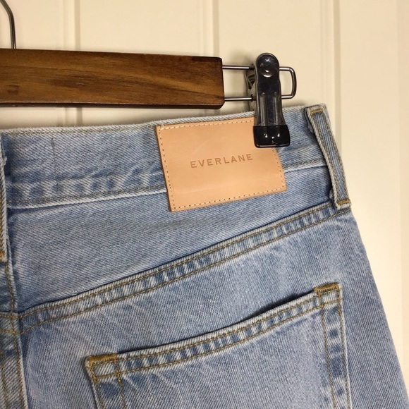NWT Everlane The 90’s Cheeky Jean in Vintage Sunbleached Blue Size 28. - Picture 9 of 13